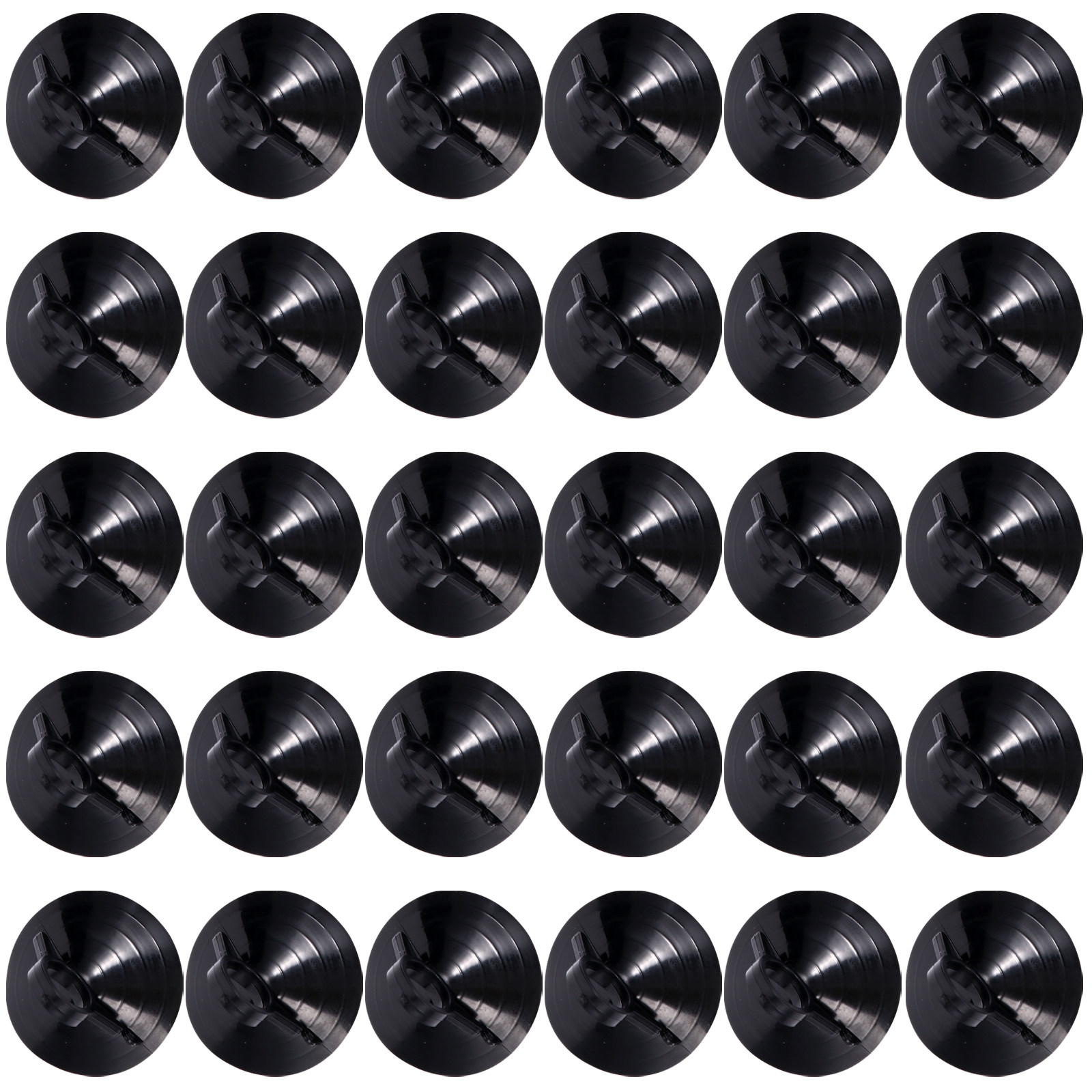 Plastic Cup 50Pcs - 50 шт. больших присосок с кольцом