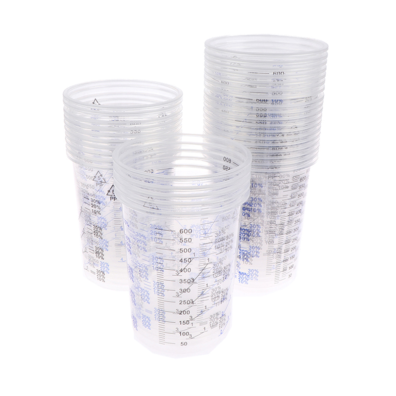 Plastic Cup 50Pcs - 10/50 шт., пластиковые стаканчики для Смешивания