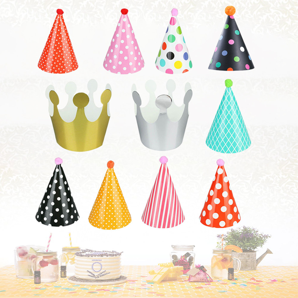 11 шт. праздничных конусных шл – обзор и цена Party Hat Cone