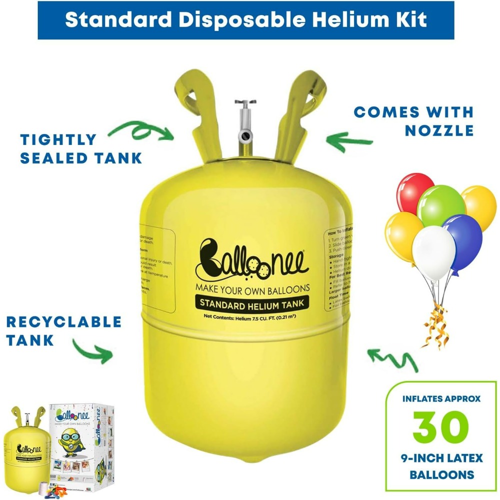 Стандартный одноразовый гелиев – обзор и цена Balloon Pump Hand